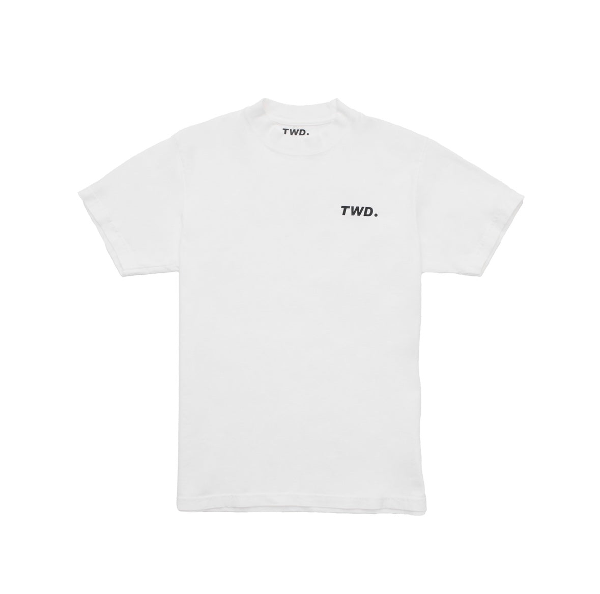 TWD Logo Print White Tee