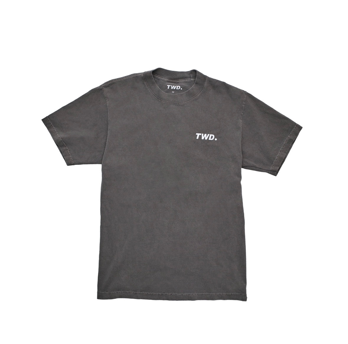 TWD Logo Print Cement Tee