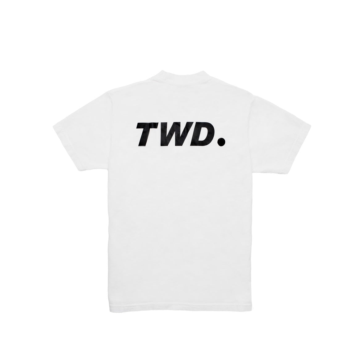 TWD Logo Print White Tee